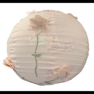 LOT OF 3 SIMPLY SHABBY CHIC NURSERY PAPER LANTERN